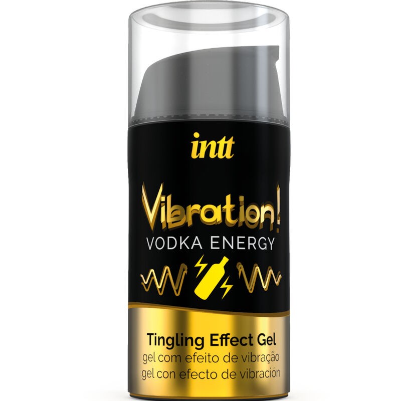 INTT - POTENTE ESTIMULANTE  ÍNTIMO GEL VIBRADOR LIQUIDO VODKA 15ML