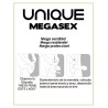 UNIQ MEGASEX PRESERVATIVOS SENSITIVOS CON LIGUERO SIN LATEX 3 UNIDADES