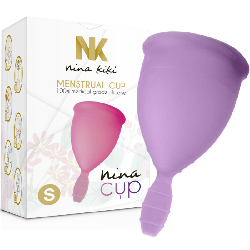 NINA CUP COPA MENSTRUAL TALLA S LILA