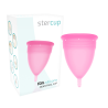 STERCUP COPA MENSTRUAL FDA SILICONE  TALLA L ROSA