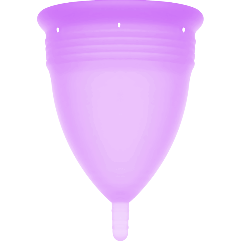 STERCUP COPA MENSTRUAL FDA SILICONE  TALLA L LILA