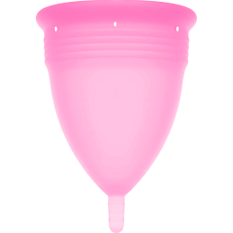 STERCUP COPA MENSTRUAL FDA SILICONE  TALLA S ROSA