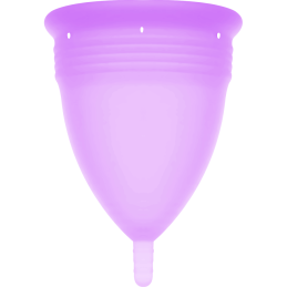 STERCUP COPA MENSTRUAL FDA SILICONE  TALLA S LILA