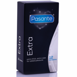 PASANTE EXTRA PRESERVATIVO EXTRA GRUESOS 12  UNIDADES