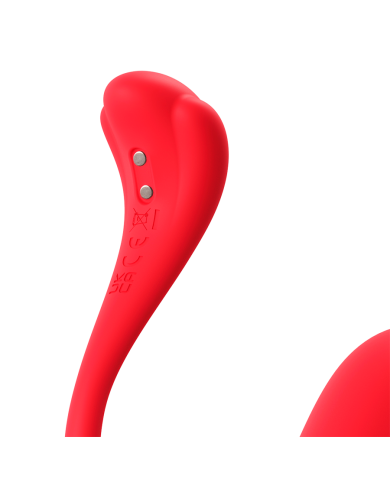 Estimulador Punto G Phoenix NEO 2 Rojo Controlado por APP Global By Svakom