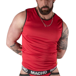 MACHO CAMISETA ROJA L/XL