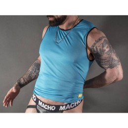 MACHO CAMISETA AZUL L/XL