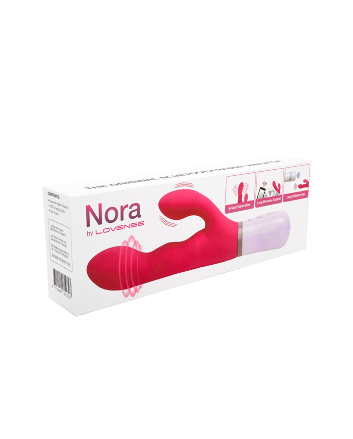 Vibrador Doble Estimulación Nora Controlado por APP Global by Lovense