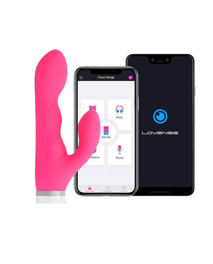 Vibrador Doble Estimulación Nora Controlado por APP Global by Lovense