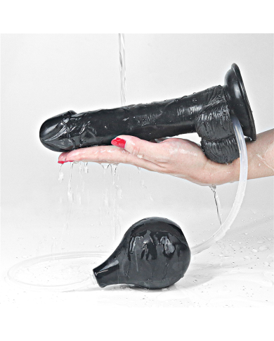 Dildo Squirt Extremo 9'' Black