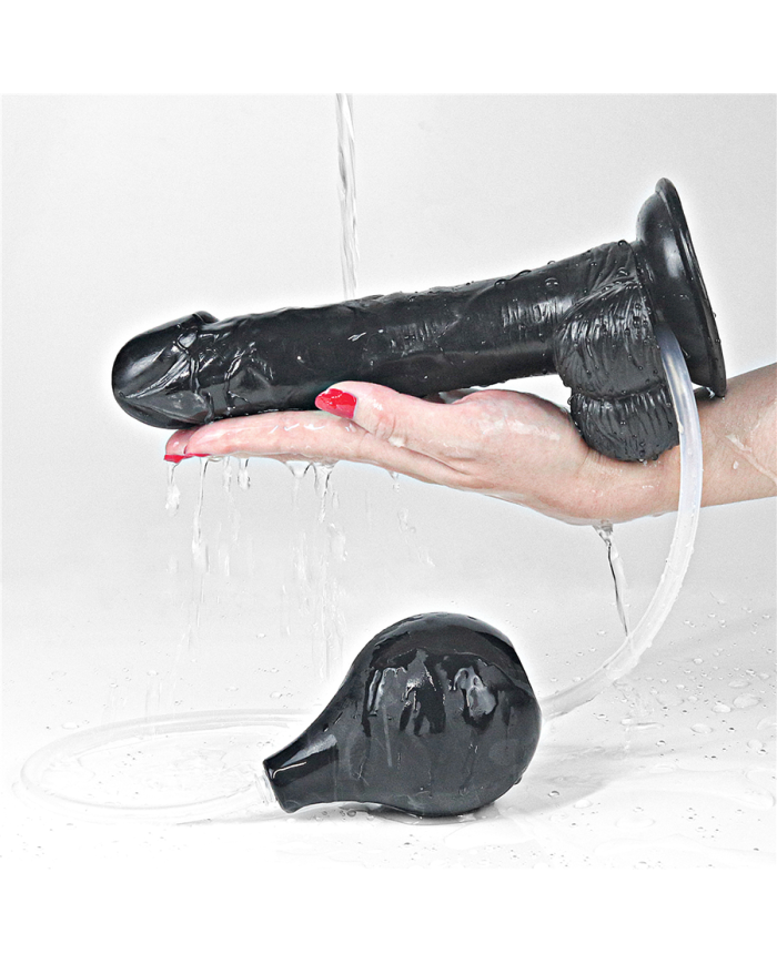 Dildo Squirt Extremo 9'' Black