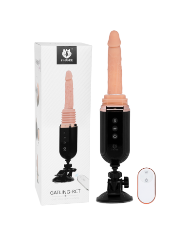 Vibrador Control Remoto Gatling
