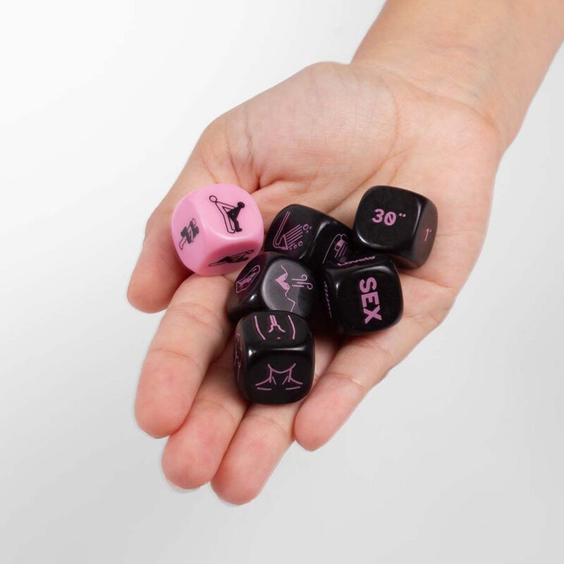 SECRETPLAY DICE, PLAY, SEX - JUEGO DE DADOS (ES/EN/DE/FR/NL/PT/IT)