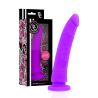 DELTA CLUB TOYS ARNES + DILDO LILA SILICONA MEDICA 17 X 3 CM