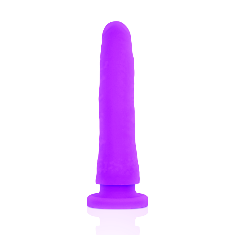 DELTA CLUB TOYS ARNES + DILDO LILA SILICONA MEDICA 17 X 3 CM