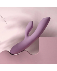 Vibrador Doble Estimulación Trysta NEO Rosa Romántico Controlado por APP Global By Svakom