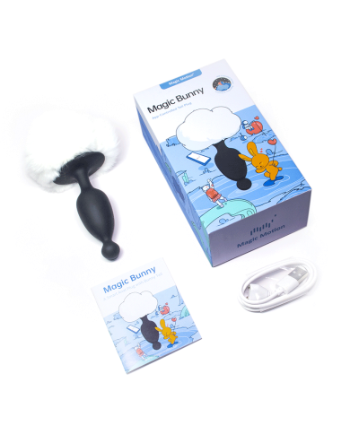 Plug Anal Vibrador Magic Bunny Controlado por APP Global