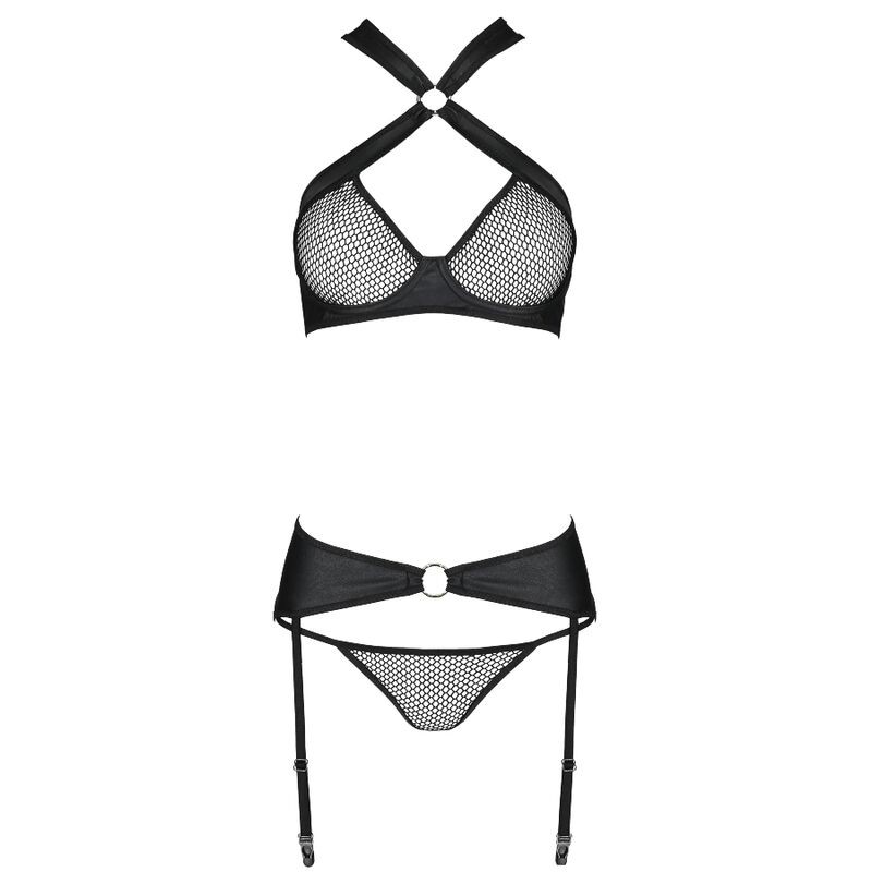 PASSION AMANDA SET CUERO ECOLOGICO S/M