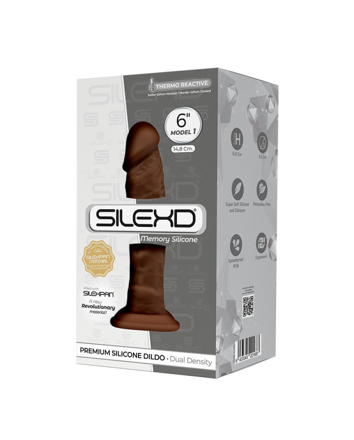 Dildo Model 6'' Brown Dildo Model 6'' Brown