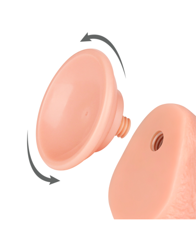 Dildo Realista 7.5'' Sliding Skin Dual Layer Dong