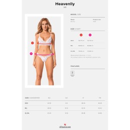 OBSESSIVE - HEAVENLLY 2-PCS SET XL/XXL