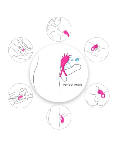 Anillo Vibrador Wind Pink