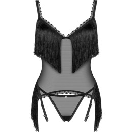 OBSESSIVE - SHERILA CORSET & TANGA XL/XXL
