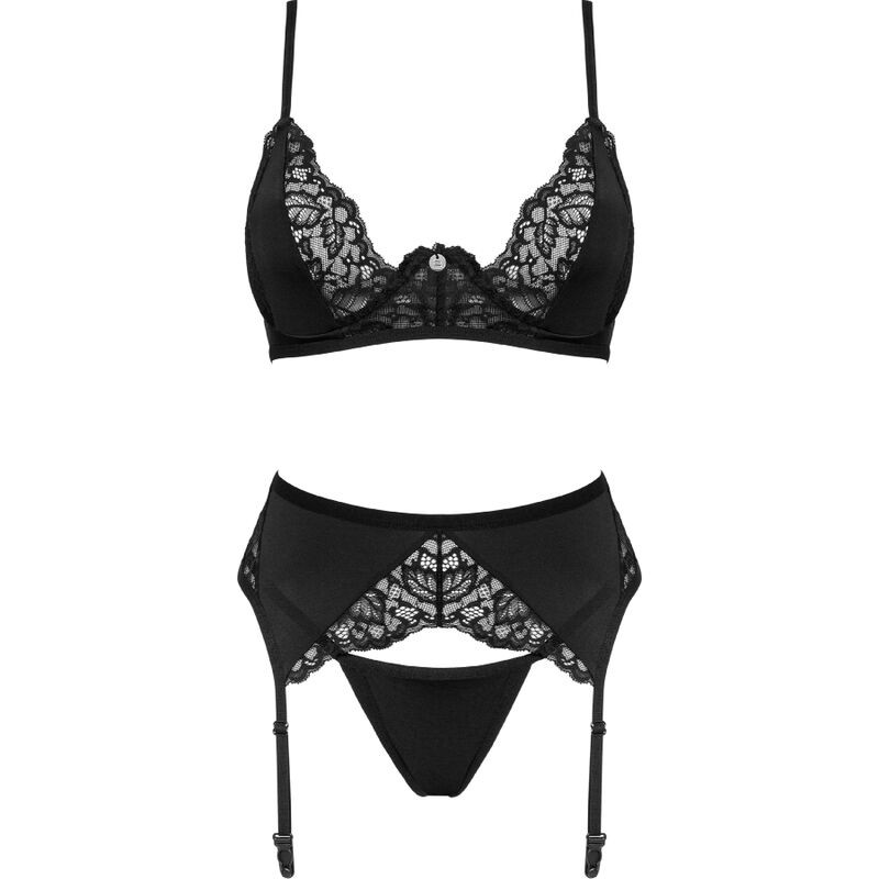 OBSESSIVE - BELLASTIA SET TRES PIEZAS XS/S