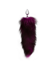 Plug Anal Magenta And Black Fox