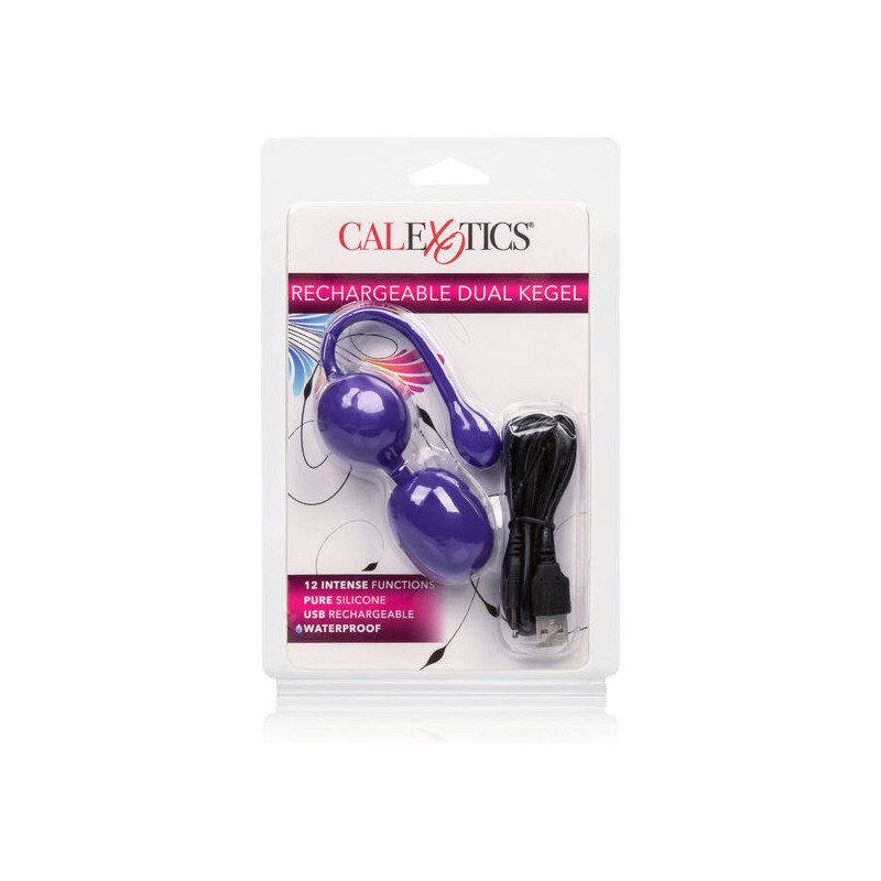 CALEX BOLAS DUAL KEGEL RECARGABLES LILA