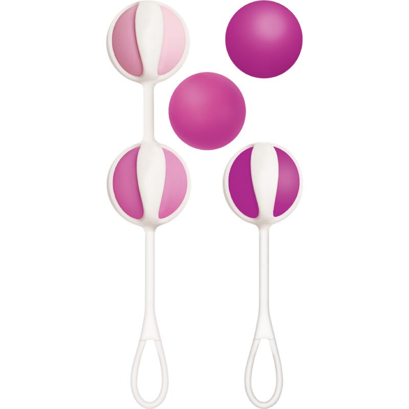 GVIBE - SET 5 GEISHA BALLS3 ROSA