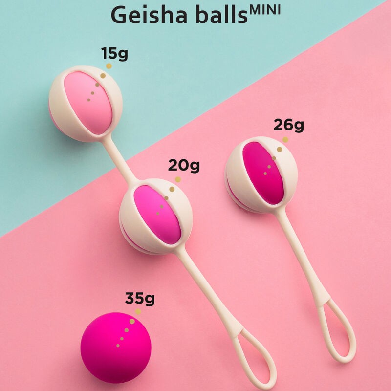 GVIBE - SET 4 GEISHA BALLS MINI MORADO