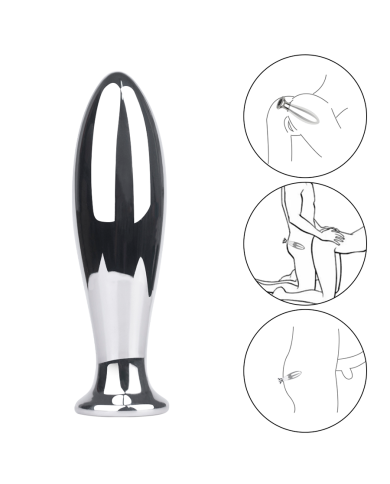 Plug Anal Doley Silver