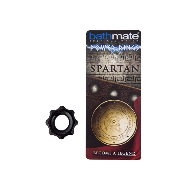 BATHMATE ANILLO PENE SPARTAN NEGRO