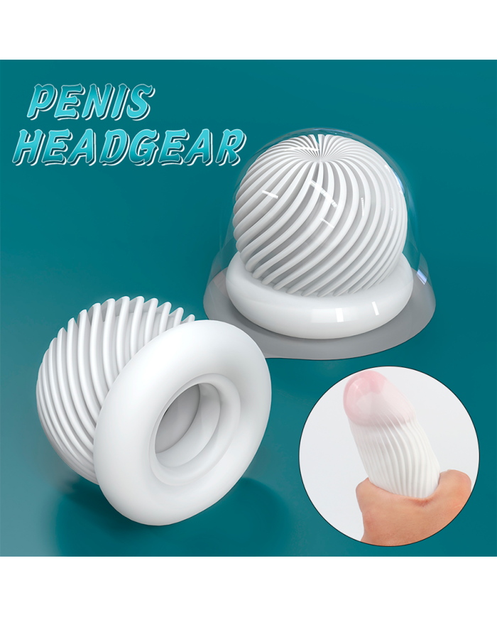 Jelly V Funda Para la Cabeza del Pene