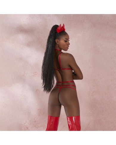 Disfraz Diabla Katia Rojo