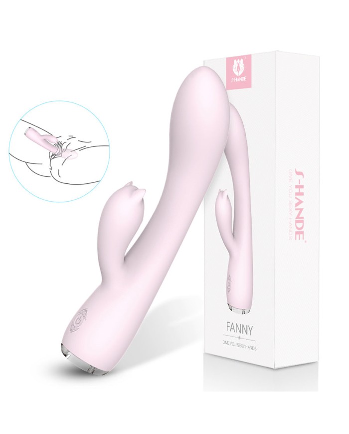 Vibrador Doble Estimulación Fanny Vibrador Doble Estimulación Fanny