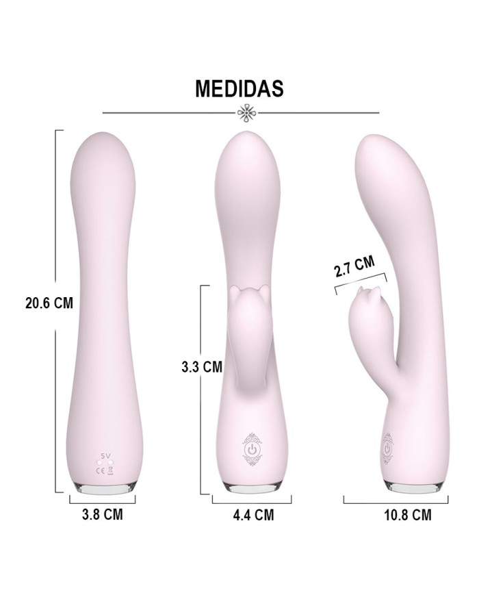 Vibrador Doble Estimulación Fanny Vibrador Doble Estimulación Fanny