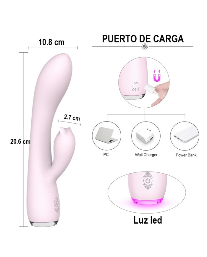 Vibrador Doble Estimulación Fanny Vibrador Doble Estimulación Fanny