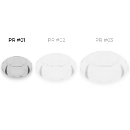 POWERING SUPER FLEXIBLE Y RESISTENTE ANILLO PENE  3.5CM CLEAR