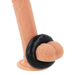 POWERING SUPER FLEXIBLE Y RESISTENTE ANILLO PENE  5CM PR08 NEGRO