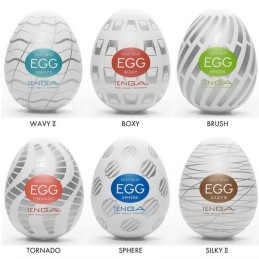 TENGA EASY BEAT PACK 6 HUEVOS MASTURBADORES