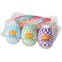 TENGA WONDER PACK 6 HUEVOS MASTURBADORES