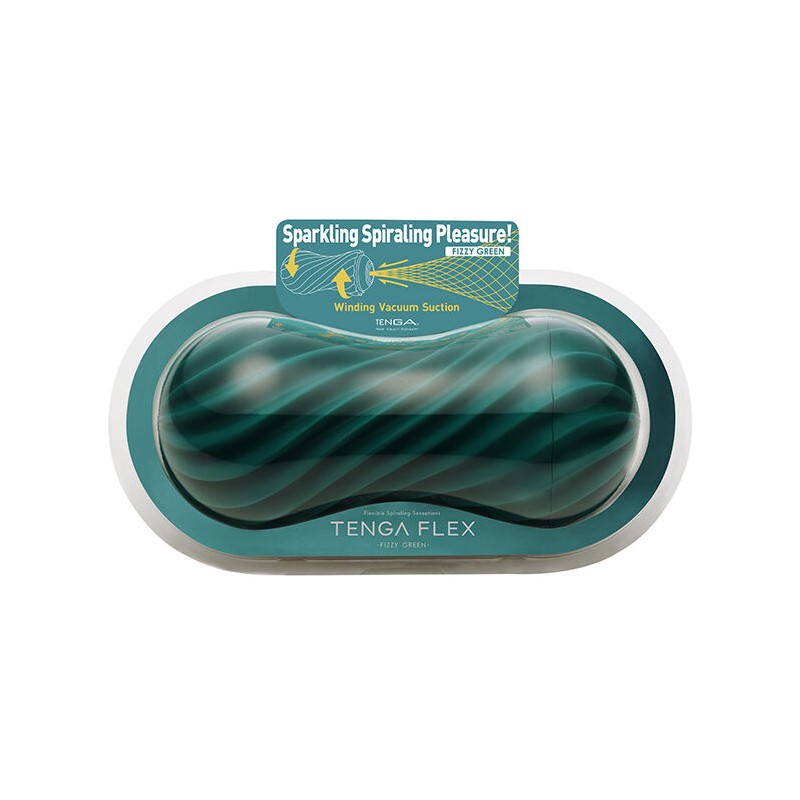 TENGA FLEX FIZZY GREEN MASTURBADOR