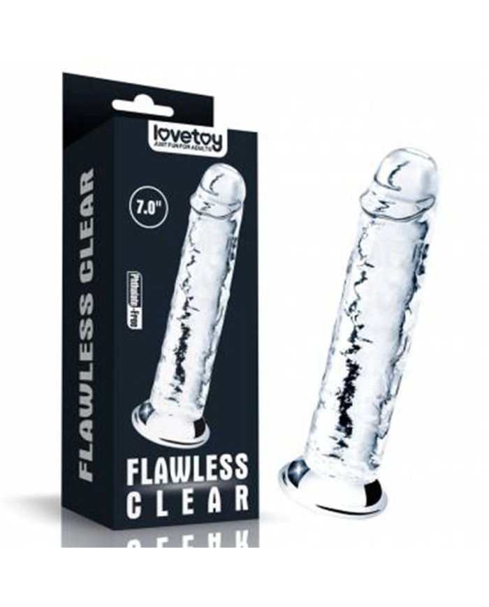 Dildo Flawless Clear 7.0'' Dildo Flawless Clear 7.0''