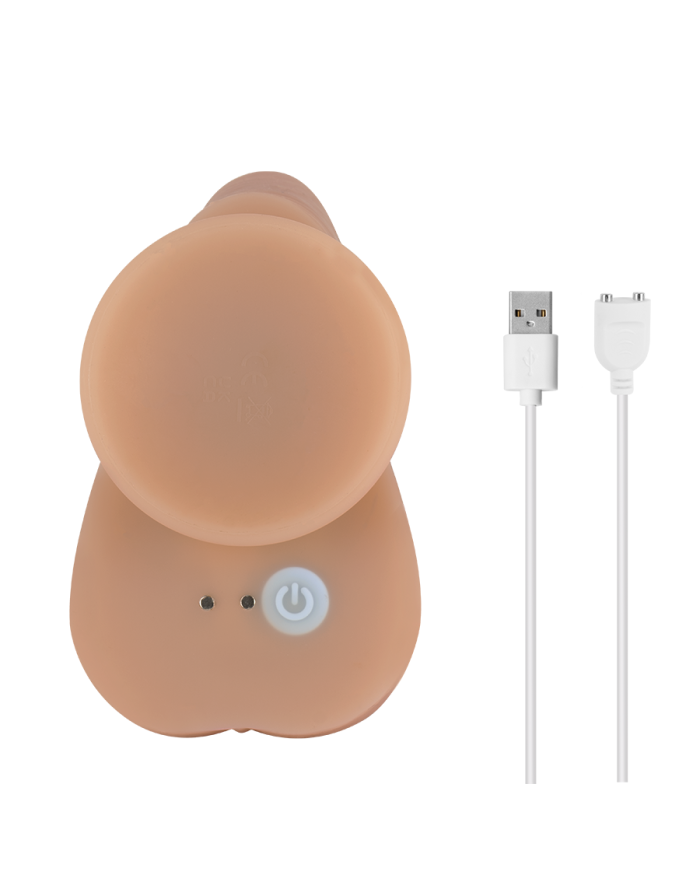 Vibrador a Control Remoto Ultra Realista Doble Estimulación Alonso
