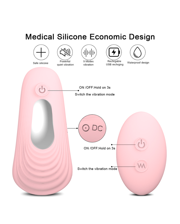 Estimulador Clitorial Wing a Control Remoto Estimulador Clitorial Wing a Control Remoto