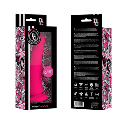 DELTA CLUB TOYS DILDO ROSA SILICONA MEDICA 17 X 3 CM