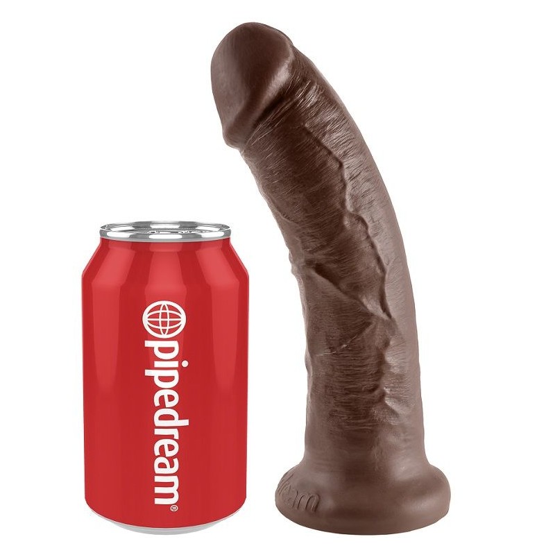 KING COCK 8" PENE MARRON 20.3 CM
