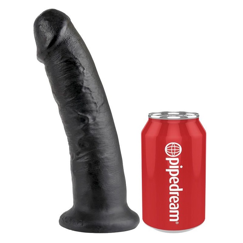 KING COCK 9" PENE NEGRO 22.9 CM